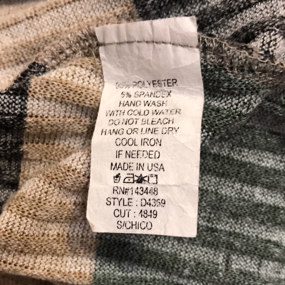 Muti color long sleeve off the shoulder mini sweater dress - Picture 3 of 6